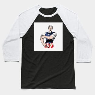 Uncle Sam Rolling Up His Sleeves! Baseball T-Shirt